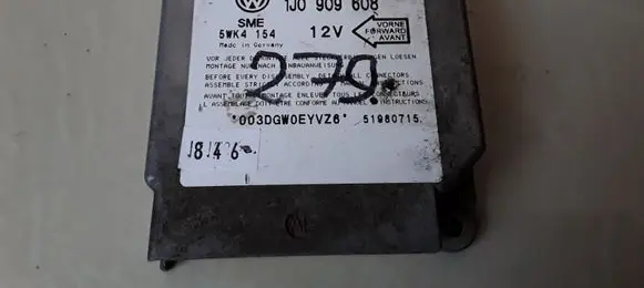Seat Toledo II (1M) Airbag control unit/module 1J0909608 5WK4154