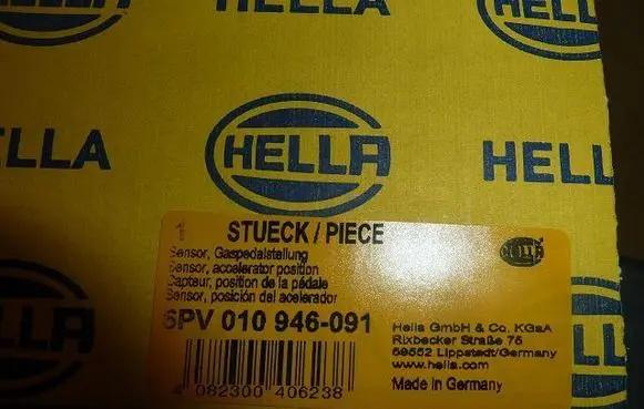Opel Combo B Accelerator throttle pedal 6PV010946091