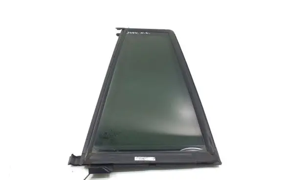 Rear vent window glass