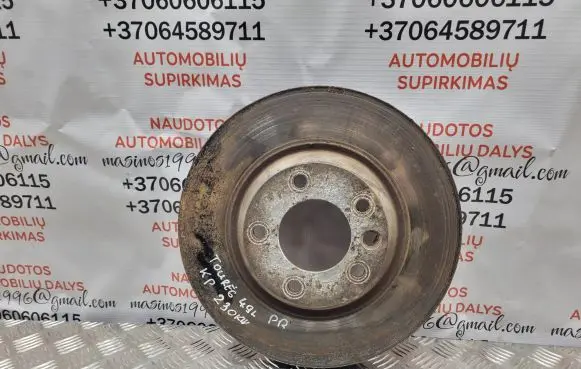 Volkswagen Touareg I Front brake disc