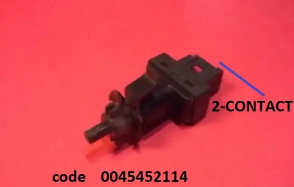 Mercedes-Benz CLK A208 C208 Brake pedal sensor switch 0045452114