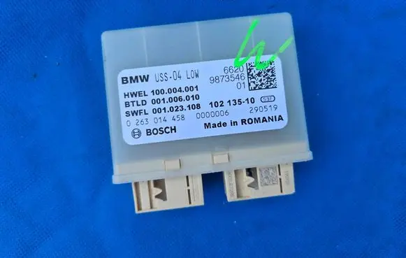 BMW 5 G30 G31 G38 Parking PDC control unit/module 9873546 100004001 0263014458