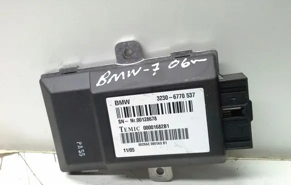 BMW 7 E65 E66 Engine control unit/module 3230-6770