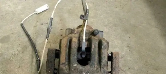 BMW 7 E65 E66 Rear brake caliper 34216753680