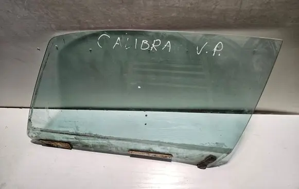 Opel Calibra Front door window/glass (coupe) 43R000684