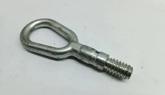 Towing hook eye