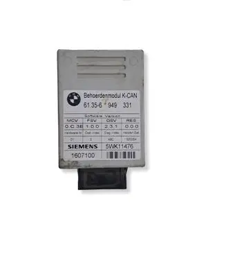 BMW 5 E60 E61 Tow bar trailer control unit/module 61356949331