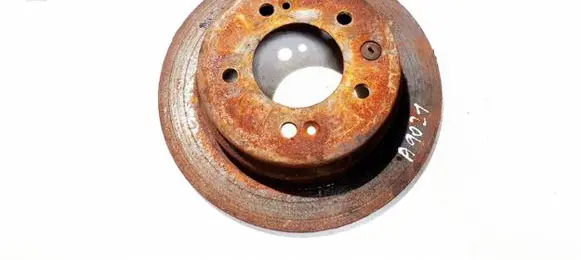 KIA Sportage Rear brake disc neventiliuojamas