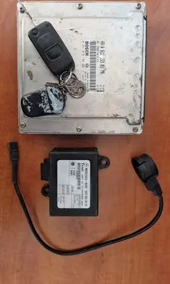 Mercedes-Benz Vito Viano W639 Immobilizer control unit/module 0205455632 A6111538179