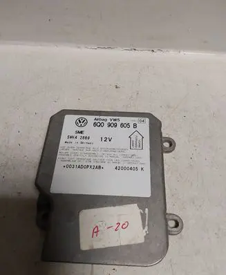 Volkswagen PASSAT B5.5 Airbag control unit/module 6Q0909605B 42000405 5WK42869