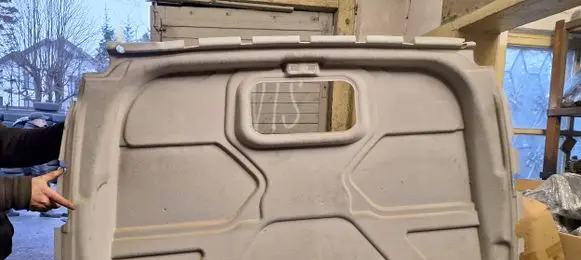 Ford Transit Custom Trunk separation BK21643B14D 00040348 3900302804