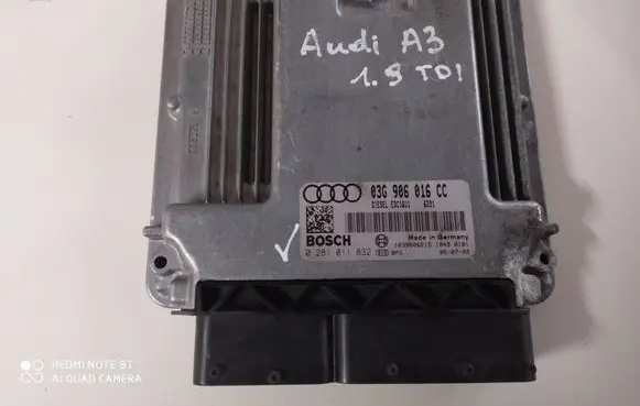 Audi A3 S3 8P Engine control unit/module 03G906016CC 0281011832