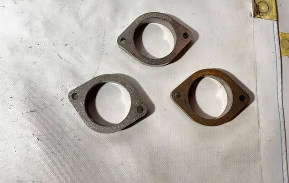 Mercedes-Benz S W126 Muffler pipe connector clamp 1264920845