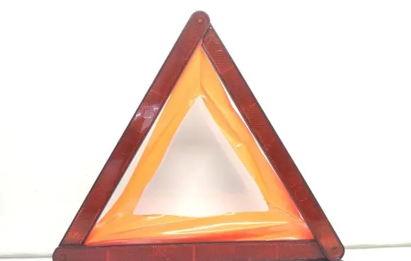 Emergency warning sign