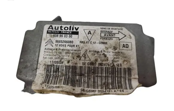 Citroen C5 Airbag control unit/module 9665266080 608929500