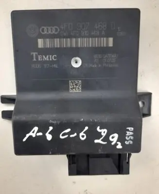 Audi A6 S6 C6 4F Gateway control module 4F0907468D 4F0910468A