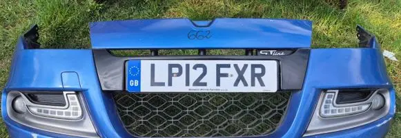 Renault Megane III Front bumper LP2FXR