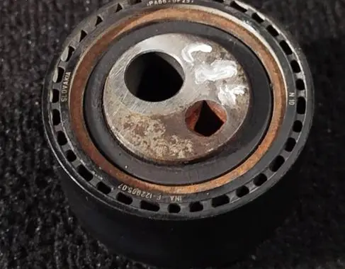 Citroen C8 Belt tensioner pulley 4058676