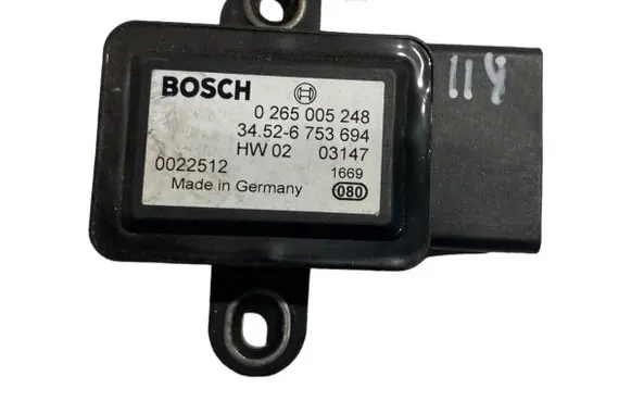 ESP acceleration yaw rate sensor