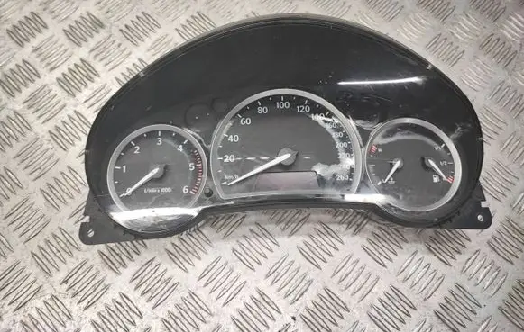 Saab 9-3 Ver2 Speedometer (instrument cluster) 7553536 S000092085 P12759337