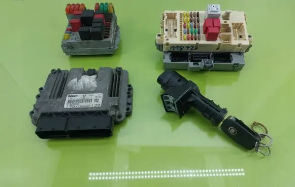 Fiat Bravo Engine ECU kit and lock set 