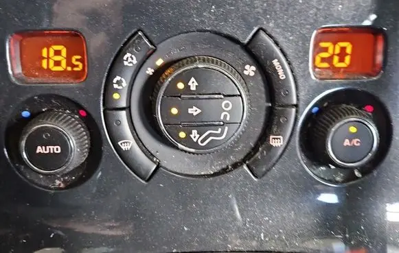 Peugeot 3008 I Climate control/heater control trim 96738322XT IMPRK1602186