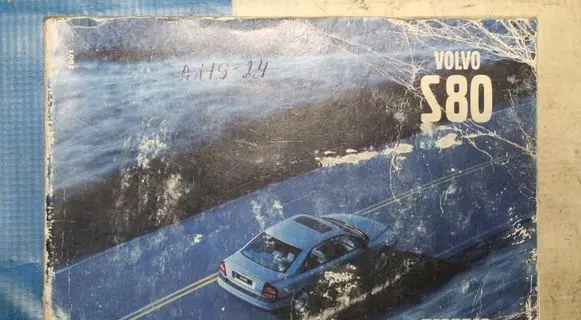 Volvo S80 Owners service history hand book 