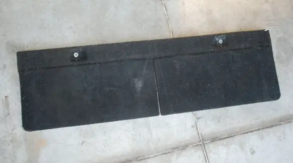 Trunk/boot mat liner