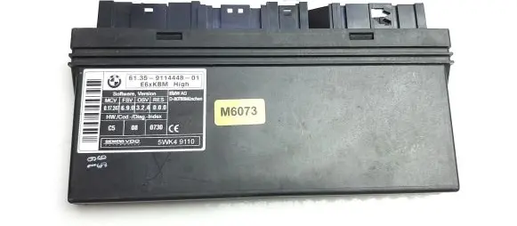 BMW 5 E60 E61 Comfort/convenience module 9114448 M6073