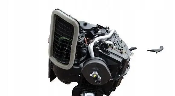 Interior heater climate box assembly