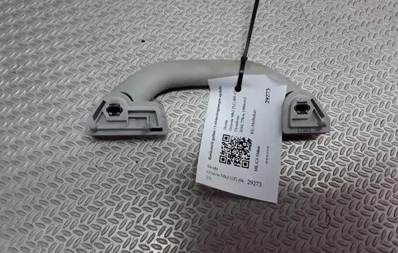 Skoda Octavia Mk2 (1Z) Rear interior roof grab handle 6Y0857607