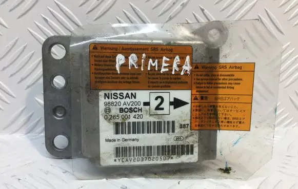 Nissan Primera Airbag control unit/module 98820AV200