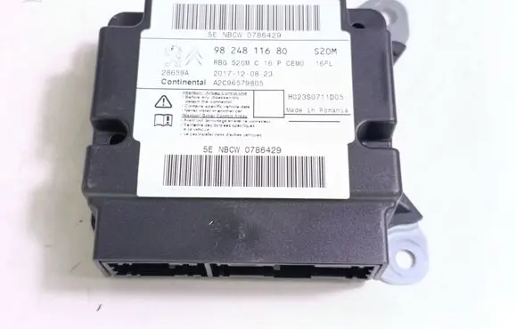Peugeot 5008 II Airbag control unit/module 9824811680