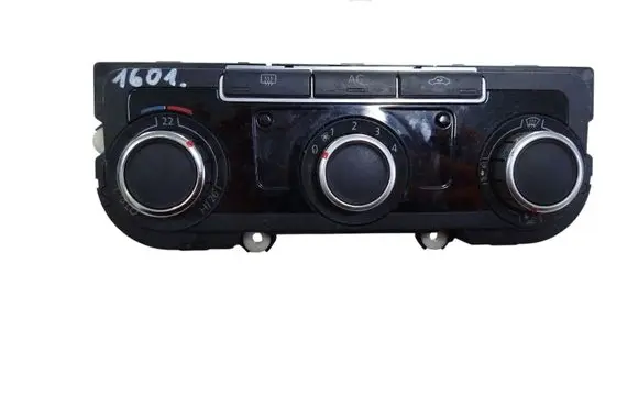 Volkswagen Golf VI Climate control unit 3C8907336H