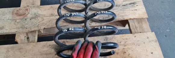 Front coil spring