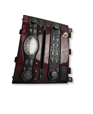 Infiniti G37 Climate control/heater control trim 8989