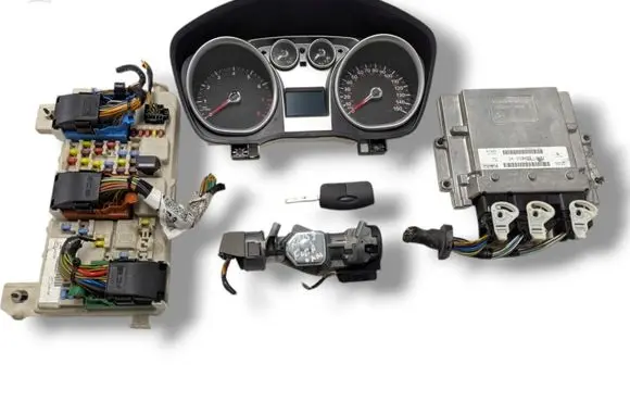 Ford C-MAX I Engine ECU kit and lock set 7M51-12A650-VC