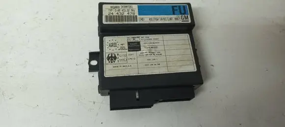 Opel Zafira A Comfort/convenience module 343007261
