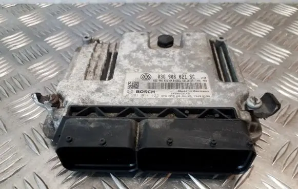Seat Leon (1P) Engine control unit/module 0281014422 03G906021SC