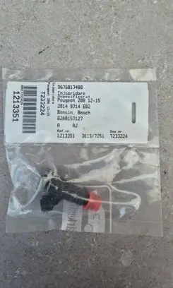 Peugeot 208 I Fuel injector 9676017480 0280157127 20149714