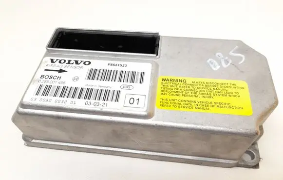 Volvo S80 Airbag control unit/module 0285001456 P8651523