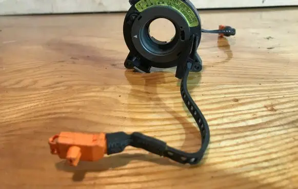 Peugeot 605 Airbag slip ring squib (SRS ring) SRS2PIN 61620005F 9627442480