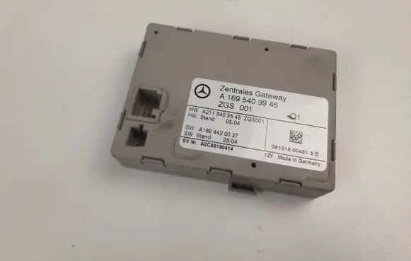Mercedes-Benz A W169 Gateway control module A1695403945