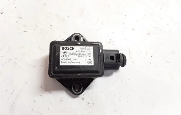 Audi A4 S4 B6 8E 8H ESP acceleration yaw rate sensor 8E0907637A 0265005245