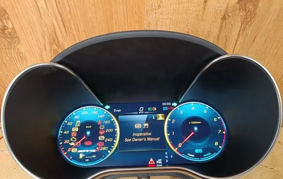Mercedes-Benz C W205 Speedometer (instrument cluster) A2055404137 A2059004447