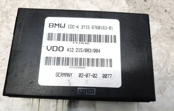 BMW 7 E65 E66 Suspension control unit/module 6760163 412215083004 EDC5322500001