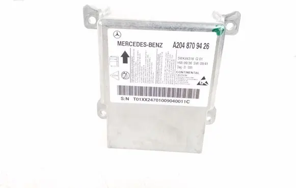 Mercedes-Benz C W204 Airbag control unit/module A2048709426