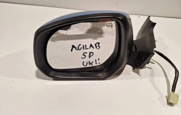 Opel Agila B Front door electric wing mirror