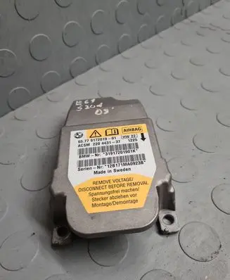 BMW 5 E60 E61 Airbag control unit/module 9172019 31917201901K 220443137