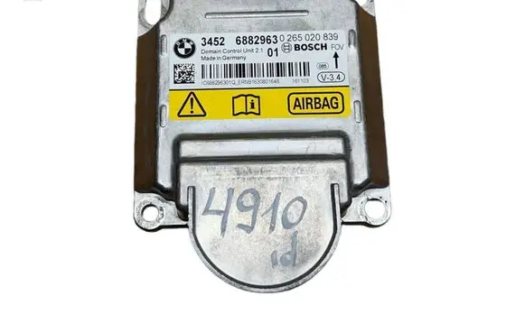 BMW 5 F10 F11 Airbag control unit/module 34526882963 6882963 0265020839